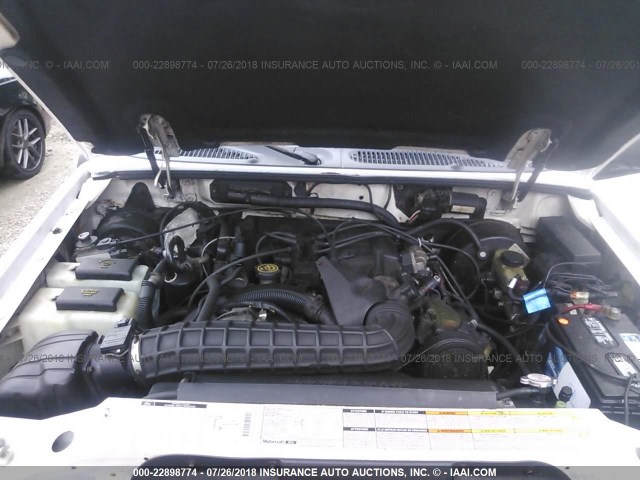 1FMZU72X6YZB68775 - 2000 FORD EXPLORER XLS WHITE photo 10