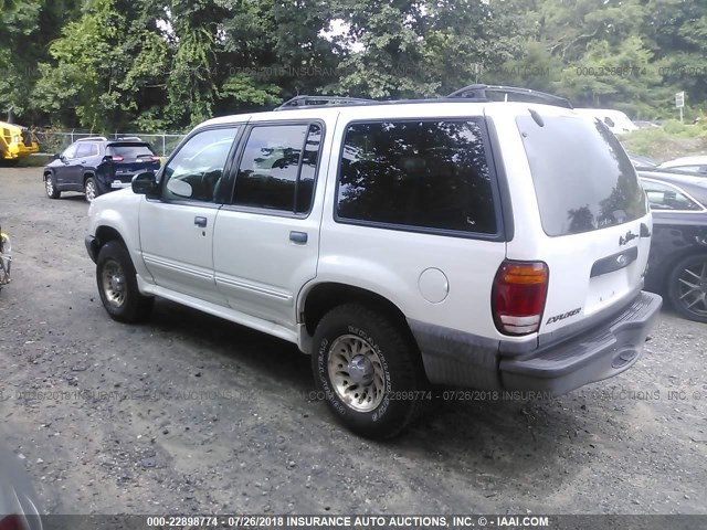 1FMZU72X6YZB68775 - 2000 FORD EXPLORER XLS WHITE photo 3