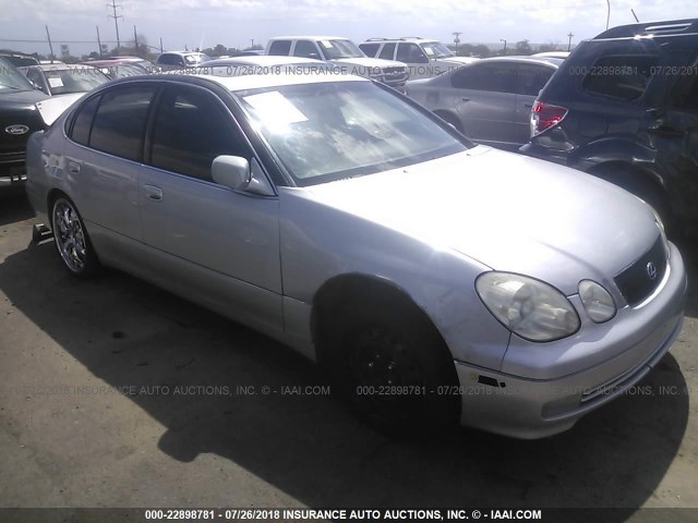 JT8BH68X4W0011760 - 1998 LEXUS GS 400 SILVER photo 1