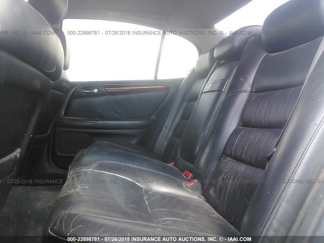 JT8BH68X4W0011760 - 1998 LEXUS GS 400 SILVER photo 8