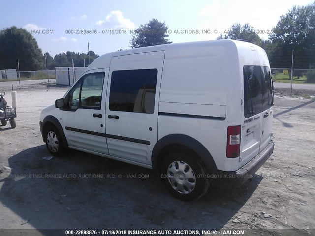 NM0LS6AN2BT051227 - 2011 FORD TRANSIT CONNECT XL WHITE photo 3