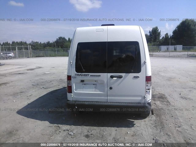 NM0LS6AN2BT051227 - 2011 FORD TRANSIT CONNECT XL WHITE photo 8