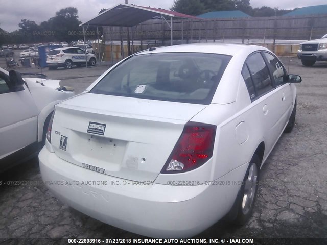 1G8AJ55F56Z164404 - 2006 SATURN ION LEVEL 2 白色 照片 4