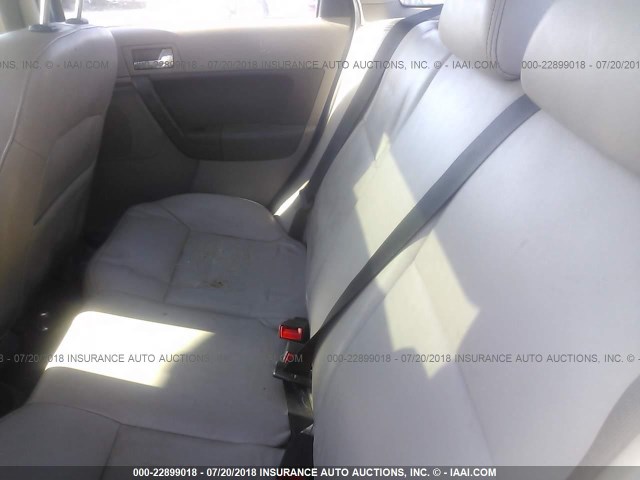 1FAHP3HN1AW291001 - 2010 FORD FOCUS SEL 蓝色 照片 8