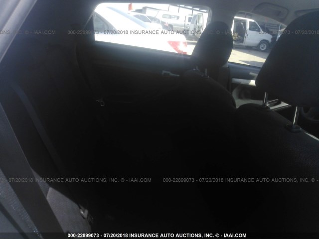 2T1KU40E09C054353 - 2009 TOYOTA COROLLA MATRIX  SILVER photo 8