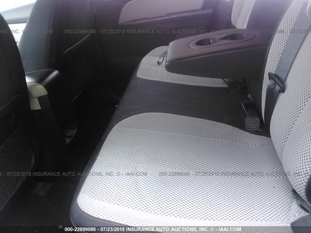 2GKFLTEKXC6105710 - 2012 GMC TERRAIN SLE WHITE photo 8