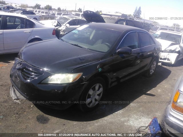 4T4BE46K39R070447 - 2009 TOYOTA CAMRY SE/LE/XLE BLACK photo 2