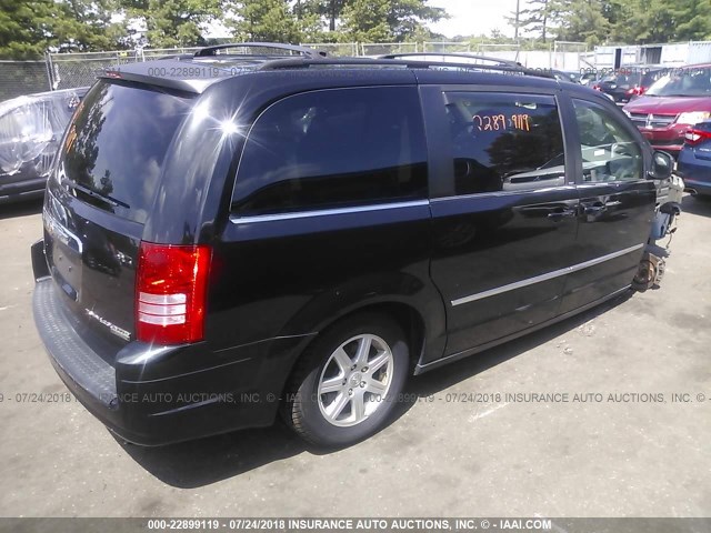 2A4RR5D18AR359496 - 2010 CHRYSLER TOWN & COUNTRY TOURING BLACK photo 4