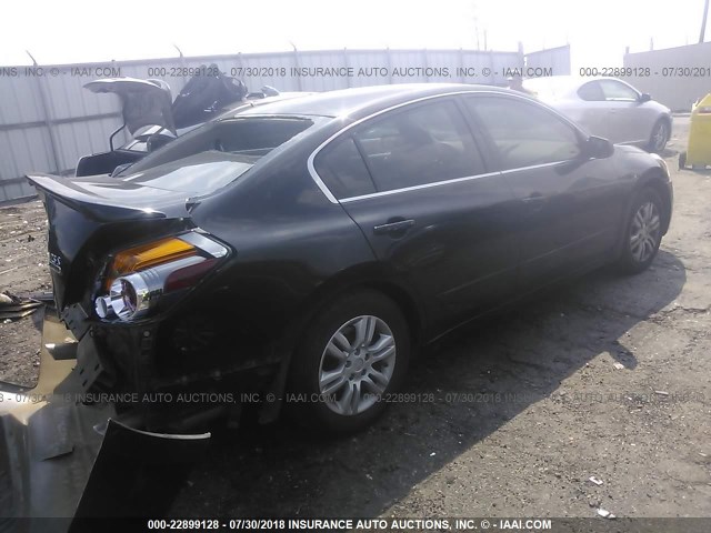 1N4AL2AP8BN498656 - 2011 NISSAN ALTIMA S BLACK photo 4