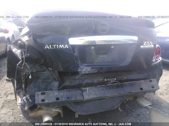 1N4AL2AP8BN498656 - 2011 NISSAN ALTIMA S BLACK photo 6