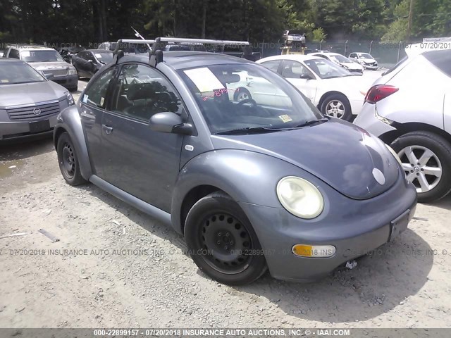 3VWBK21CX3M420046 - 2003 VOLKSWAGEN NEW BEETLE GL 灰色 照片 1