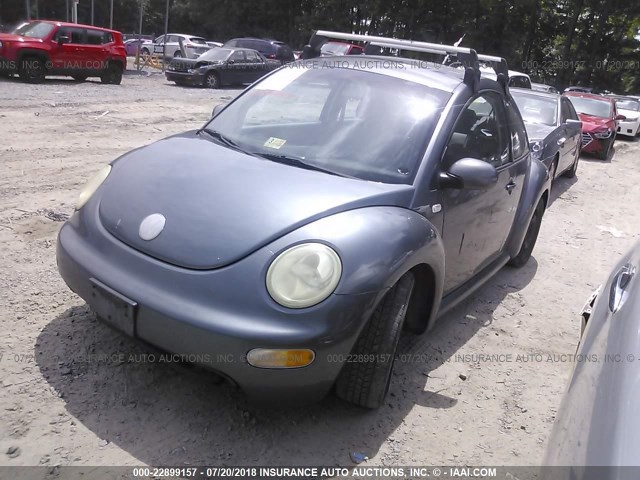 3VWBK21CX3M420046 - 2003 VOLKSWAGEN NEW BEETLE GL 灰色 照片 2