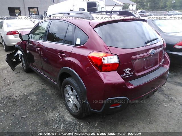 JF2GPAFC6F8235533 - 2015 SUBARU XV CROSSTREK 2.0 PREMIUM RED photo 3