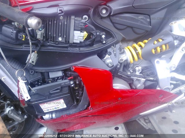 ZDM14B1W8HB005040 - 2017 DUCATI SUPERBIKE 959 PANIGALE RED photo 9