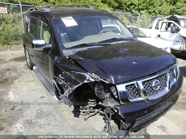 5N1AA0NC2BN613016 - 2011 NISSAN ARMADA SV/SL/PLATINUM PURPLE photo 6