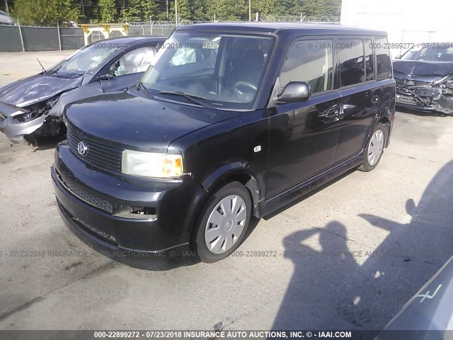 JTLKT324864098525 - 2006 TOYOTA SCION XB 黑色 照片 2