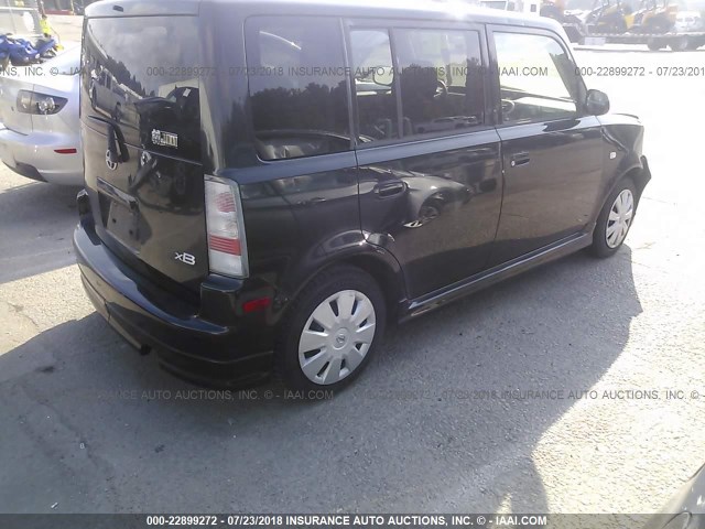JTLKT324864098525 - 2006 TOYOTA SCION XB 黑色 照片 4