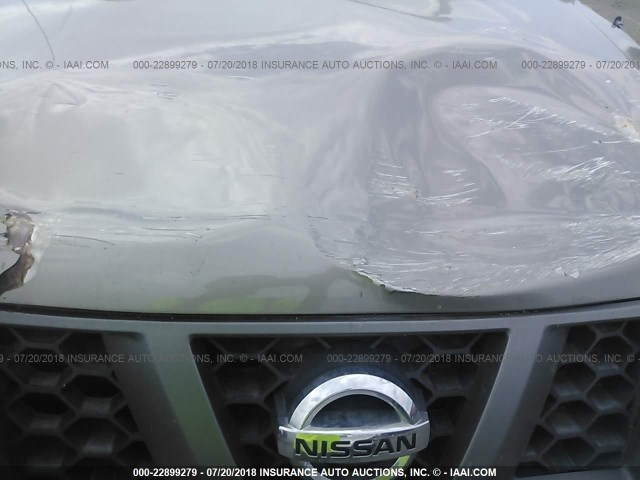 5N1AN08WX8C525720 - 2008 NISSAN XTERRA OFF ROAD/S/SE TAN photo 10