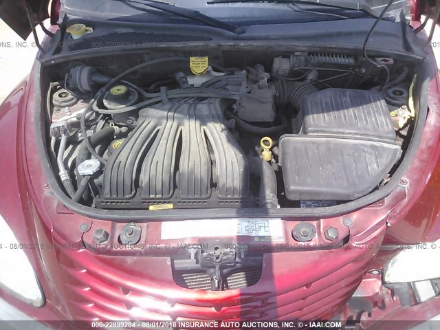3C4FY48B02T359788 - 2002 CHRYSLER PT CRUISER CLASSIC 红色 照片 10