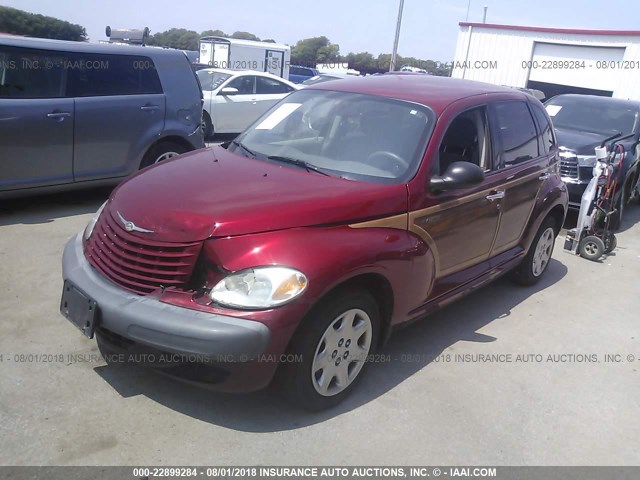 3C4FY48B02T359788 - 2002 CHRYSLER PT CRUISER CLASSIC 红色 照片 2