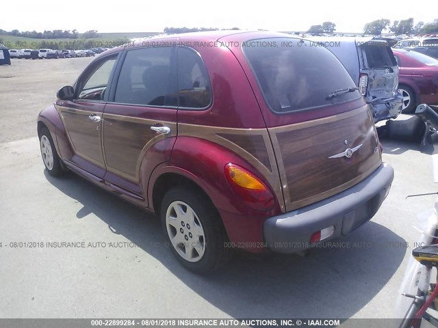 3C4FY48B02T359788 - 2002 CHRYSLER PT CRUISER CLASSIC 红色 照片 3