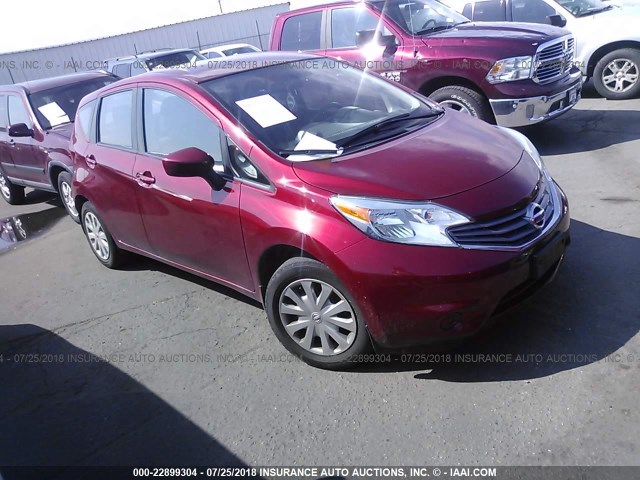 3N1CE2CP1GL379092 - 2016 NISSAN VERSA NOTE S/S PLUS/SV/SL/SR RED photo 1