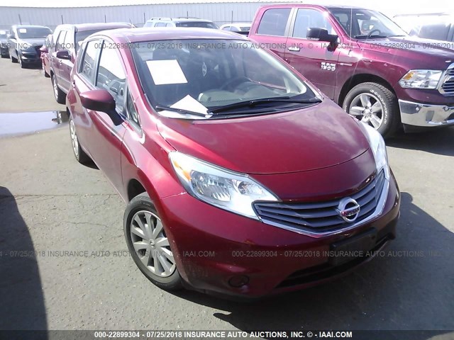 3N1CE2CP1GL379092 - 2016 NISSAN VERSA NOTE S/S PLUS/SV/SL/SR RED photo 6