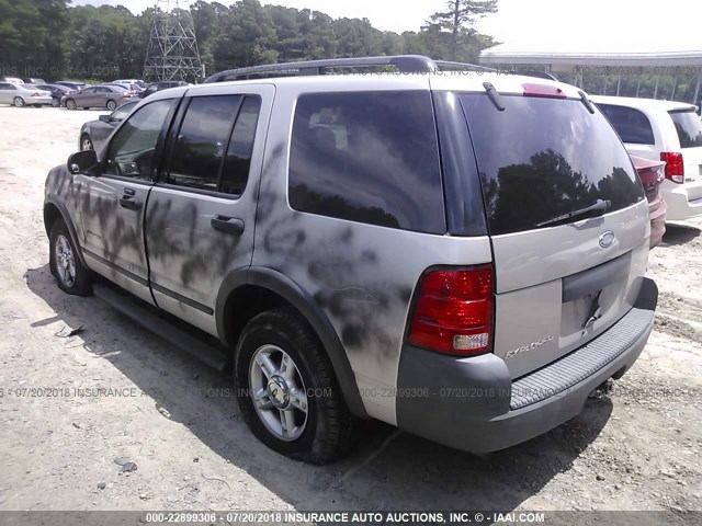 1FMZU72K94UA32880 - 2004 FORD EXPLORER XLS/XLS SPORT SILVER photo 3