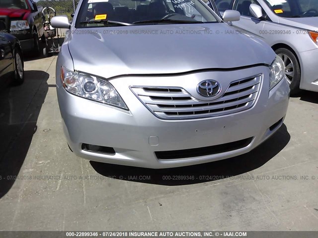 JTNBK46K173009748 - 2007 TOYOTA CAMRY NEW GENERAT LE/XLE/SE SILVER photo 6