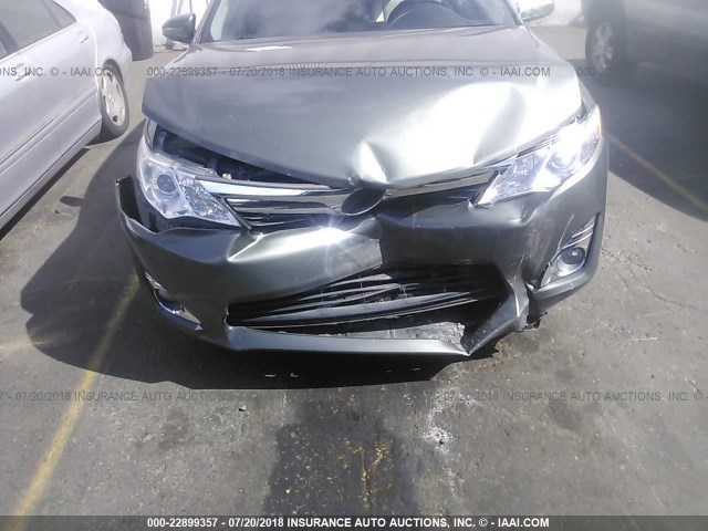 4T1BD1FK8EU101472 - 2014 TOYOTA CAMRY HYBRID/LE/XLE 灰色 照片 6