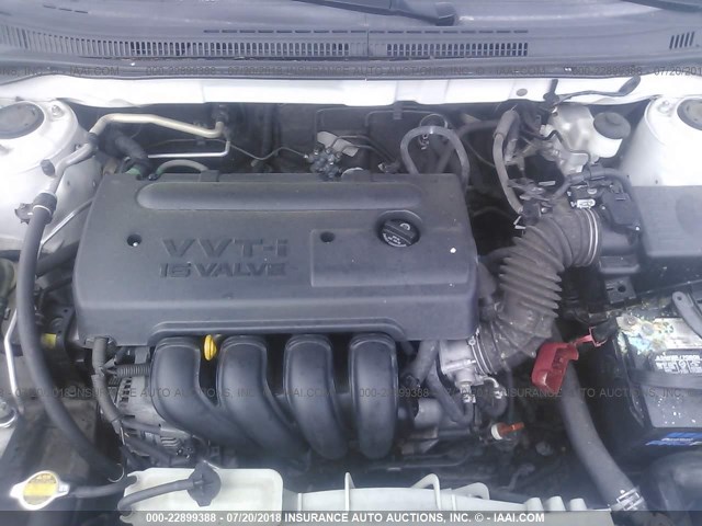 1NXBR32E67Z803161 - 2007 TOYOTA COROLLA CE/LE/S WHITE photo 10