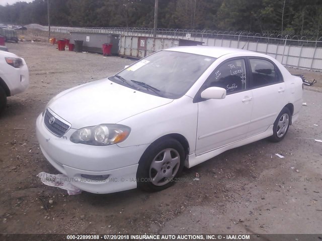 1NXBR32E67Z803161 - 2007 TOYOTA COROLLA CE/LE/S WHITE photo 2