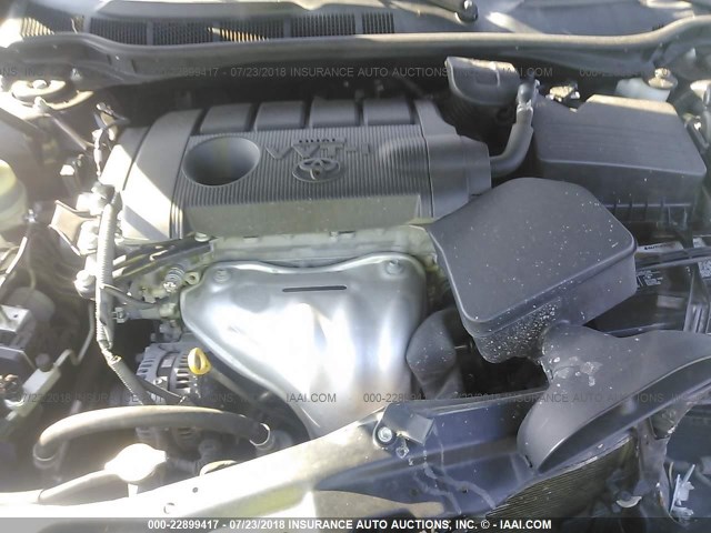 4T1BF3EK8BU680322 - 2011 TOYOTA CAMRY SE/LE/XLE შავი ფოტო 10