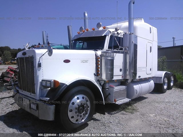 1XP5DR8X6TN396554 - 1996 PETERBILT 379 WHITE photo 2