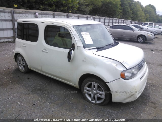 JN8AZ2KR2AT171483 - 2010 NISSAN CUBE S/SL/KROM WHITE photo 1