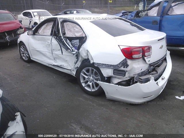 1G11C5SL9FF112214 - 2015 CHEVROLET MALIBU 1LT თეთრი ფოტო 3
