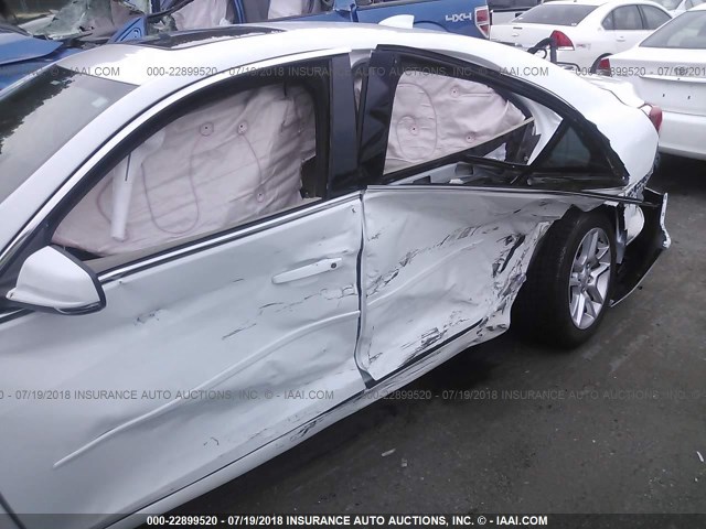 1G11C5SL9FF112214 - 2015 CHEVROLET MALIBU 1LT თეთრი ფოტო 6