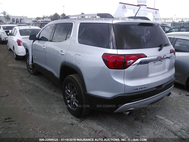 1GKKNMLS7JZ174616 - 2018 GMC ACADIA SLT-1 SILVER photo 3