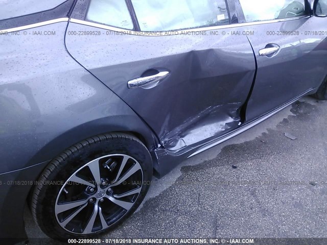 1N4AA6AP2JC368363 - 2018 NISSAN MAXIMA 3.5S/SV/SL/SR/PLAT 灰色 照片 6