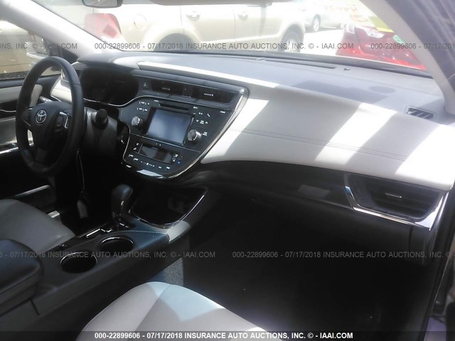 4T1BK1EB0HU248963 - 2017 TOYOTA AVALON XLE PLUS/PREMIUM/TOUR/LTD BURGUNDY photo 5