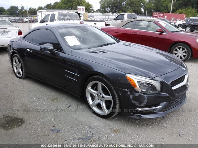 WDDJK7DA9DF014742 - 2013 MERCEDES-BENZ SL 550 GRAY photo 1