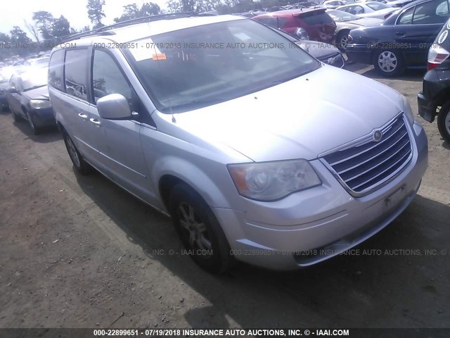 2A8HR54P48R665913 - 2008 CHRYSLER TOWN & COUNTRY TOURING SILVER photo 1