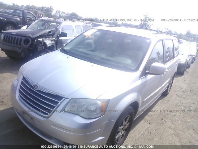 2A8HR54P48R665913 - 2008 CHRYSLER TOWN & COUNTRY TOURING SILVER photo 2