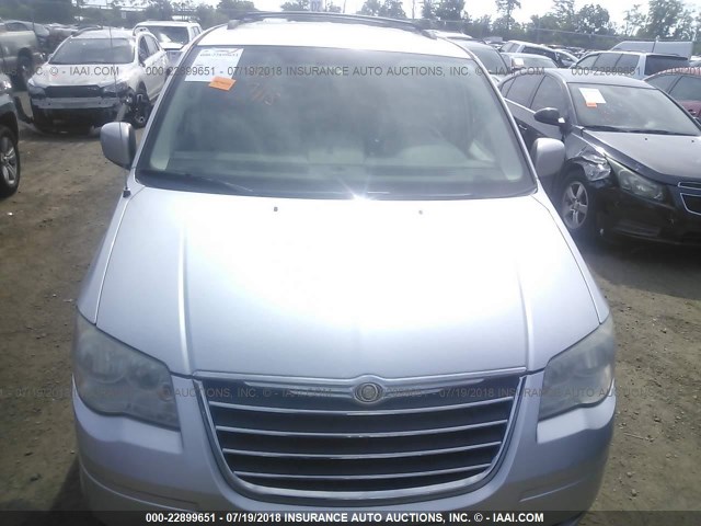 2A8HR54P48R665913 - 2008 CHRYSLER TOWN & COUNTRY TOURING SILVER photo 6