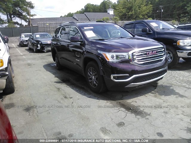 1GKKNULS3JZ215856 - 2018 GMC ACADIA SLT-1 Czarny zdjęcie 1