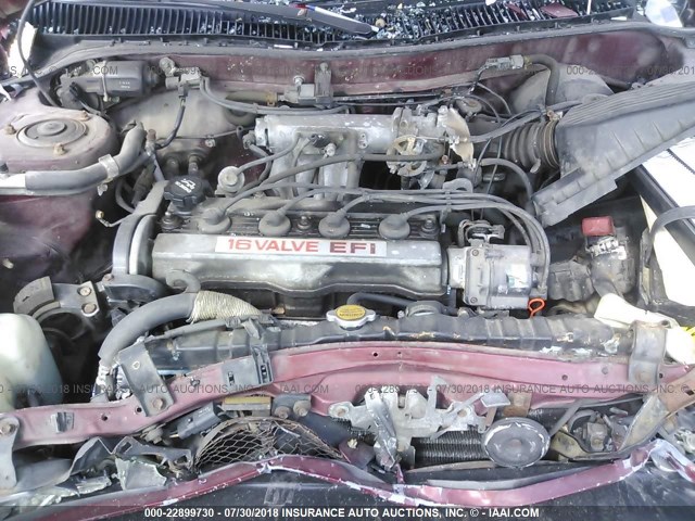 1Y1SK5461MZ059053 - 1991 GEO PRIZM LSI RED photo 10