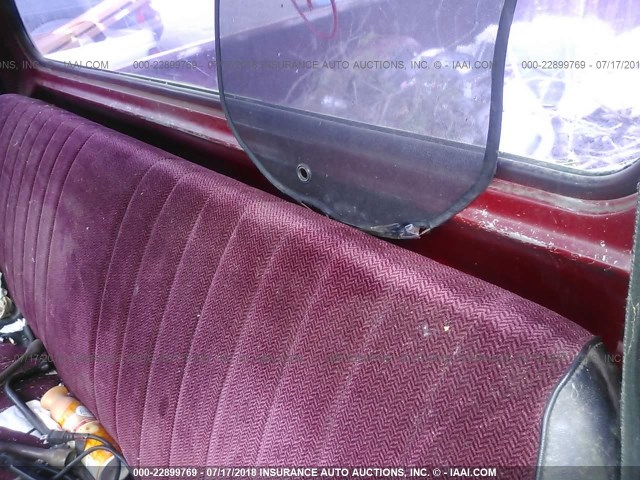 D14JE98248011 - 1979 DODGE CUSTOM  MAROON photo 8