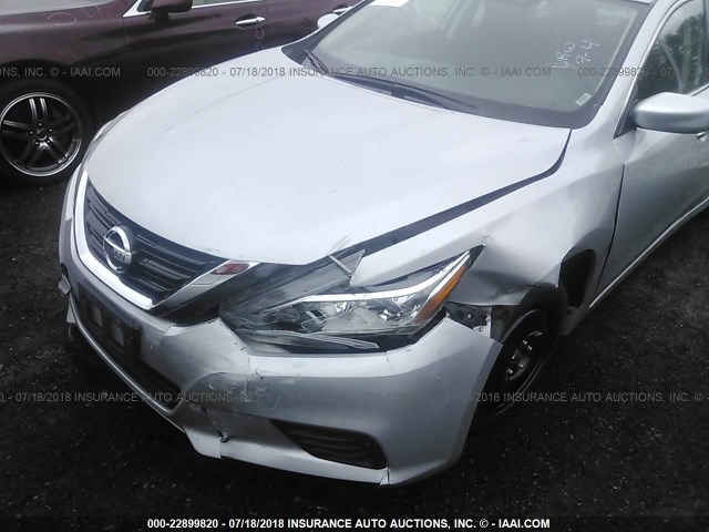 1N4AL3APXHN340379 - 2017 NISSAN ALTIMA 2.5/S/SV/SL/SR SILVER photo 6