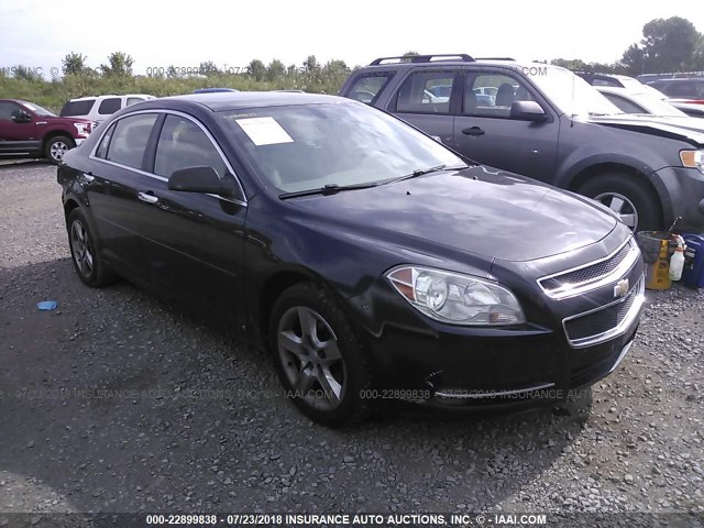 1G1ZG57B69F110951 - 2009 CHEVROLET MALIBU LS BLACK photo 1