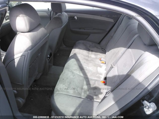1G1ZG57B69F110951 - 2009 CHEVROLET MALIBU LS BLACK photo 8